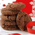 Chewy Chcolate Gingerbread Cookies