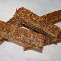 Chewy Oat, fruit and seed bars flapjacks