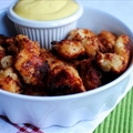 Chick-fil-A Bites with Honey Mustard Dipping Sauce