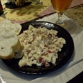 Chicken and Bowtie Pasta with Asiago Cream Sauce