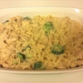 Chicken and broccoli noodle casserole
