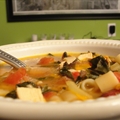 Chicken and Chard Pasta Fagioli
