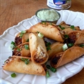 Chicken, Bacon and Cream Cheese Taquitos