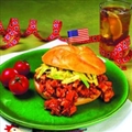 Chicken Barbeque and Slaw Sandwiches