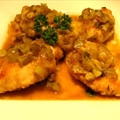 Chicken Braised with Leeks and Figs