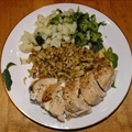 Chicken Breast stuffed with Feta Cheese and Oregano