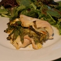 Chicken Breasts Stuffed w/ Spinach and Provalone