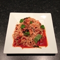 Chicken Cacciatore, Spaghetti & Smoky Tomato Sauce