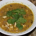 Chicken chili soup ( by Sarah Fragoso )