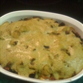 Chicken in Avocado and Bacon Sauce