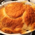 Chicken or  Turkey  Pot Pie with  Biscuit  Crust