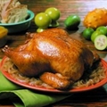 Chicken Roasted with Rum and Ginger