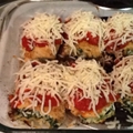 Chicken Rollatini with Spinach alla Parmigiana