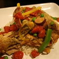Chicken, Sausage, & Rice Skillet