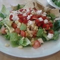 Chicken Taco Salad with Lime-Cilantro Vinaigrette