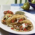 Chicken Tacos with Chipotle Salw