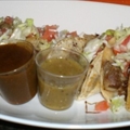 Chicken Tacos with Lime-Cilantro Crema