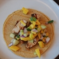 Chicken Tacos with Mango Salsa