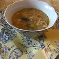 Chicken, White Bean and Broccoli Soup