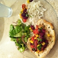 Chicken with Southwestern Salsa
