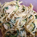 Chicken-Zucchini Alfredo