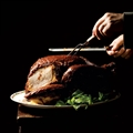 Mole-Rubbed Turkey with Vegetables Stuffing and Gravy
