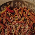 Chili Pepper Pasta with Jalapeno Butter Sauce