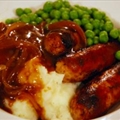 Chipotle Cheddar Chicken Bangers & Mash