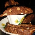 Chocolate and Peanutbutter Chip Biscotti