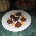 Chocolate, Butterscotch, Peanuts, Chow Mein Haystacks
