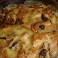 Chocolate Croissant pudding