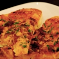 Chorizo, Corn and Smoked Cheddar Pizza