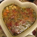 Chunky Chicken Soup, Mediterranean Style