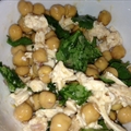 Cilantro Lime Chickpea Salad + protein of choice