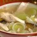 Cock-a-leekie soup