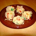 Coconut Cherry Snowballs