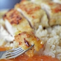 Coconut Chicken with Apricot Sauce