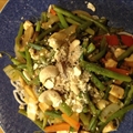 Coconut Ginger Stir-Fry with Tofu and Soba Noodles