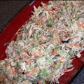 Cold Chicken Salad with Vegetables