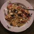 Collin's SundriedTtomato, Shrimp, and Broccoli Pasta