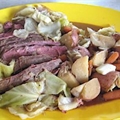 Corned Beef and Cabbage Dinner