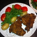 Costolette alla Milanesa con Rucola