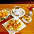 Cottage cheese filled crescents