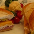Country Ham Chicken Cheese Hoagie