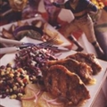 Country-Style Ribs with Jalapeno-Peach Sauce