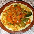 Couscous with 7 Vegetables (Or Moroccan Couscous)