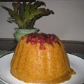 Cranberry and Pumpkin Steamed Pudding