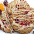 Cranberry Cookies with Orange Glaze