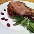 Cranberry Infused Pork Chop