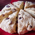 Cranberry Pine Nut Scones